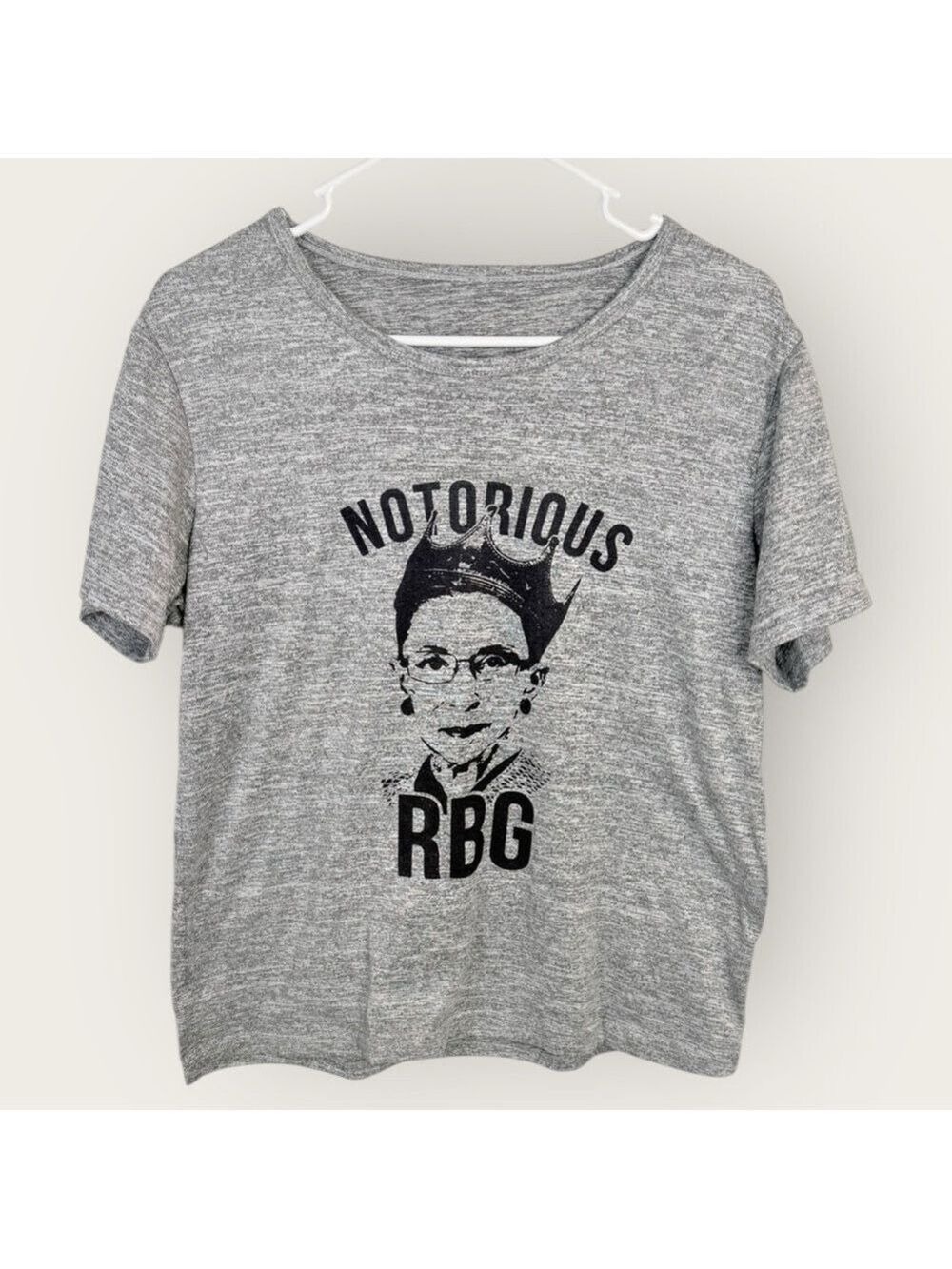 Ruth Bader Ginsburg Notorious RBG Graphic T-Shirt Small Medium - Picture 1 of 3
